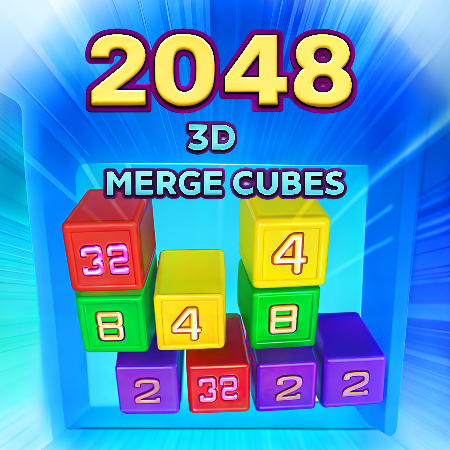 2048 3D: Merge Cubes