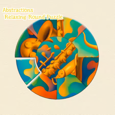 Abstractions — Relaxing Round Radial Puzzle