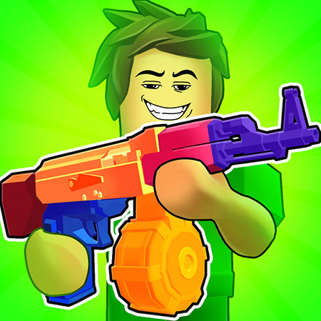 Blocks Shooter 3D! Run, Shoot, Merge Weapons!