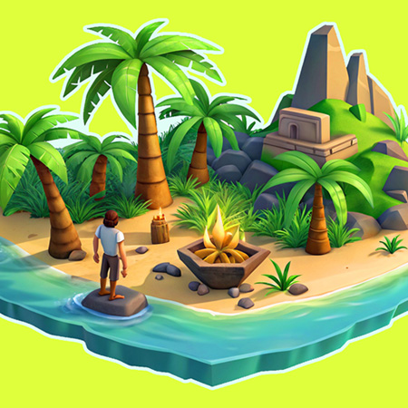 Desolate Isle: Survival