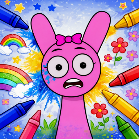 Easy Coloring Sprunki Time