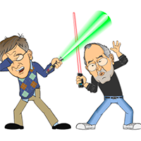 Gates vs Jobs