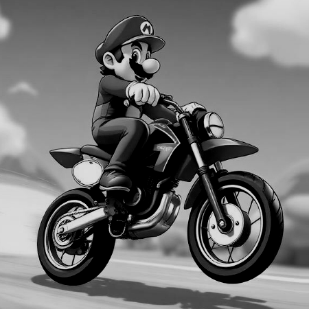 Mario Wheelie