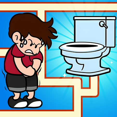 Maze Escape Toilet Rush