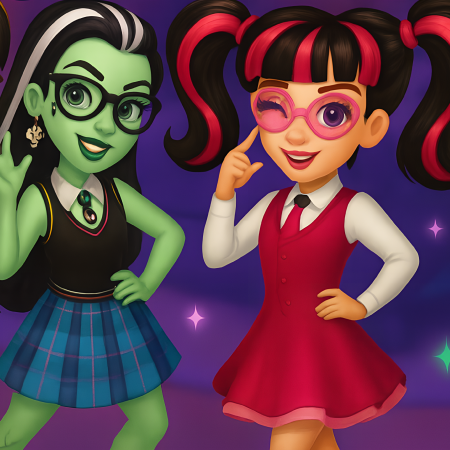 Monster Girls Last Minute School Prep