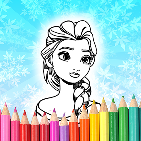 Princess Coloring Book
