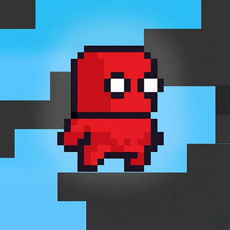 Red Hardcore Platformer