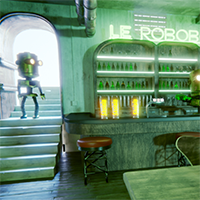 Robot Bar - Find the differences