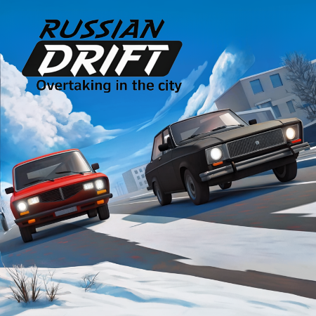 Russian Drift Overtaking in the City