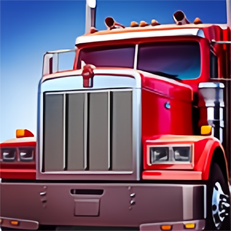 Semi Truck Driver Simulation