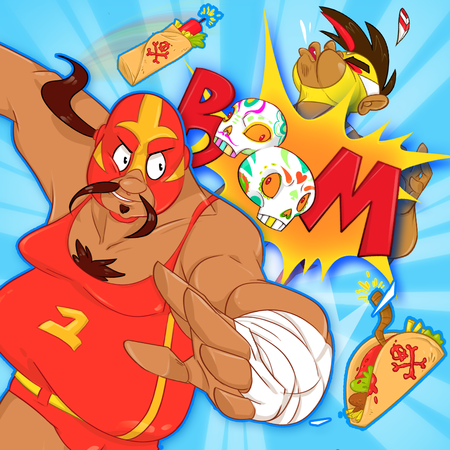 Super Wrestlers: Slaps Fury