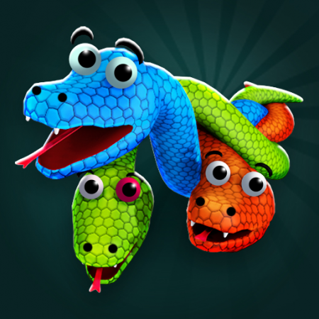 Tangled Snakes Sort Puzzle
