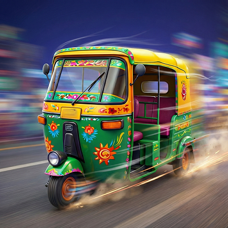 Tuk Tuk Rikshaw Traffic Racing