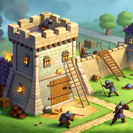 Warlock King - Castle Defense