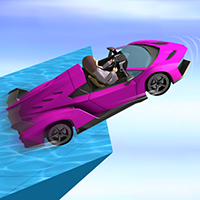 Water Surfer Car Stunt
