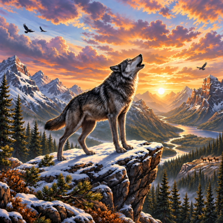 Wild Wolf Simulator Animal