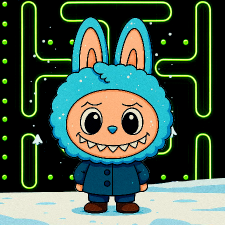 Winter Labubu Pacman Adventure