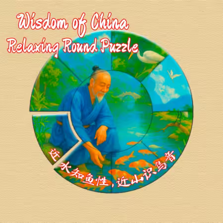 Wisdom of China — Relaxing Round Puzzle